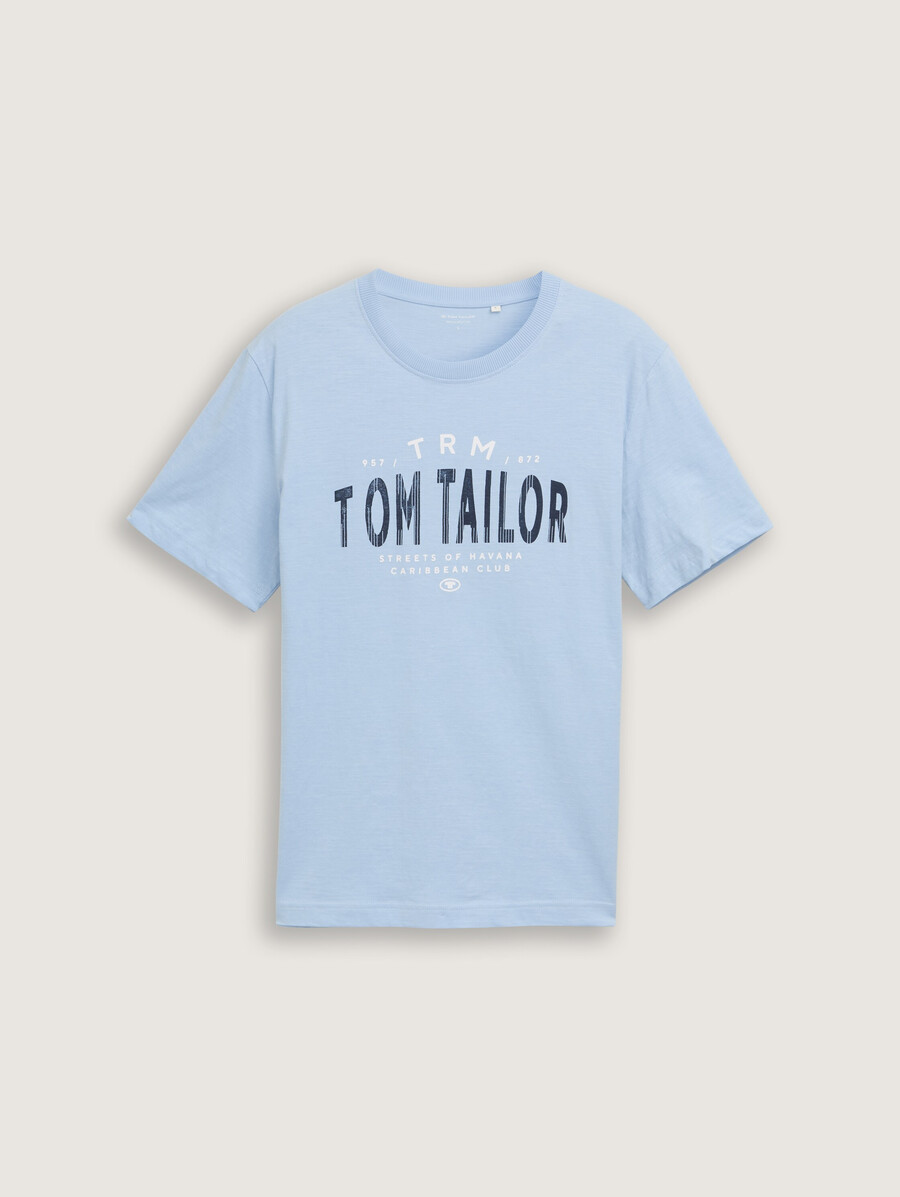 t-shirt avec imprimé logo