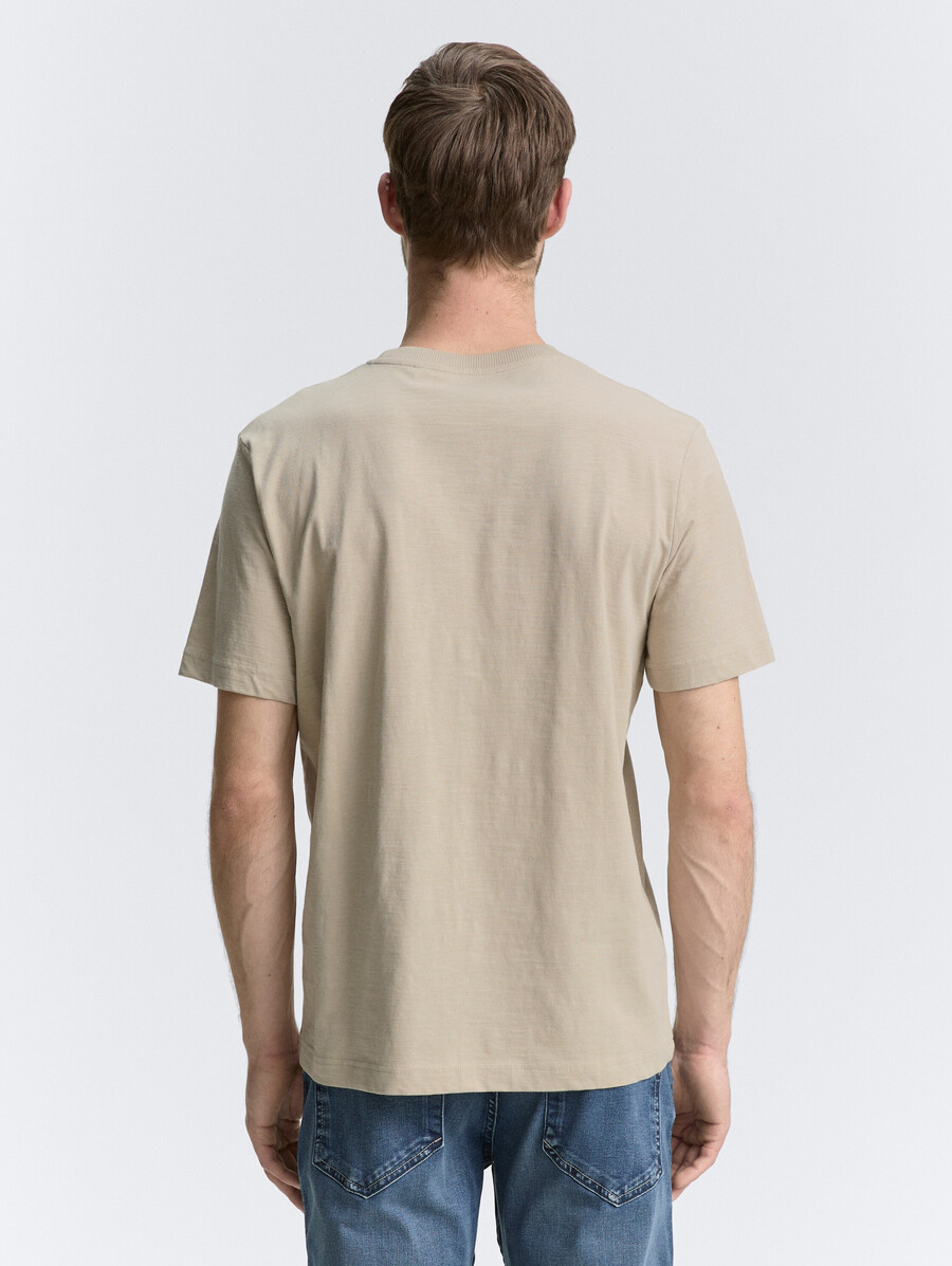 t-shirt avec imprimé logo