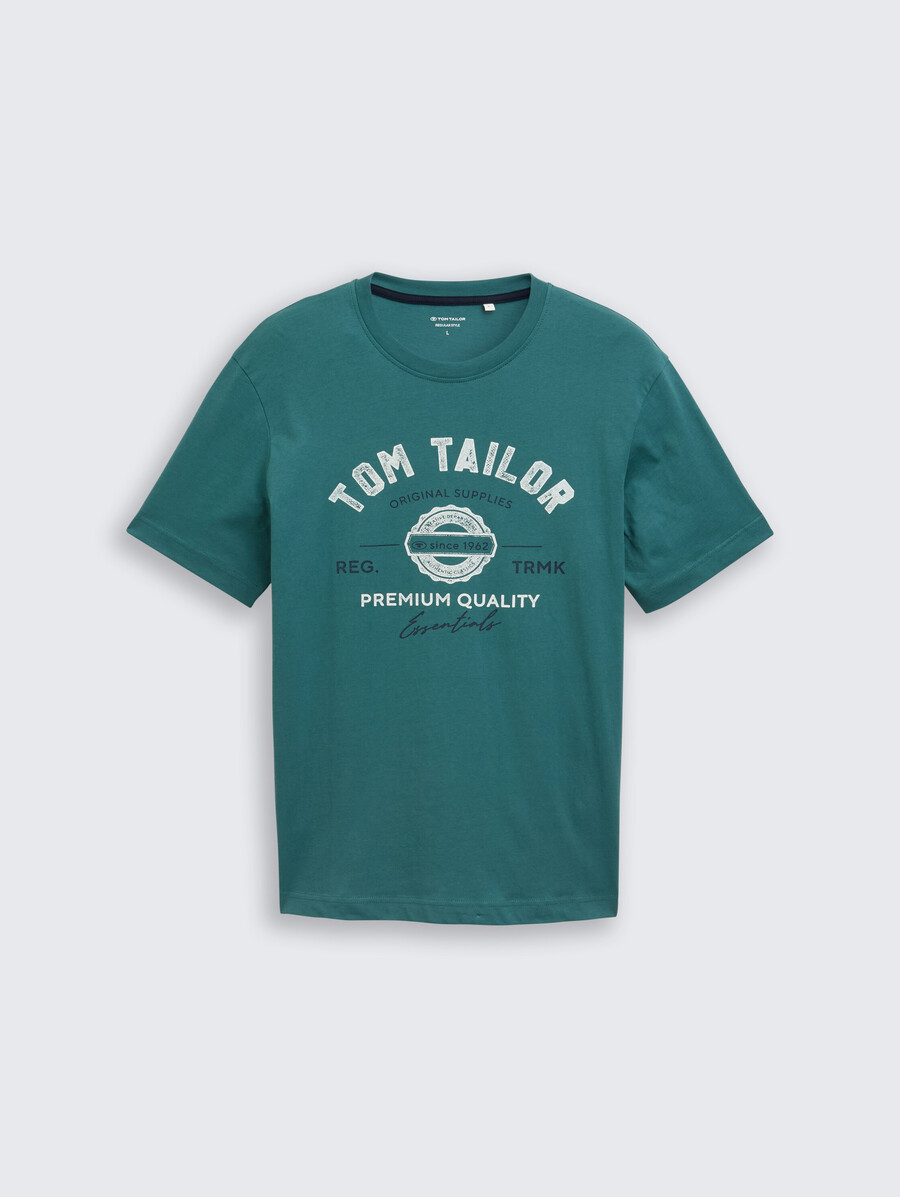 t-shirt avec imprimé logo