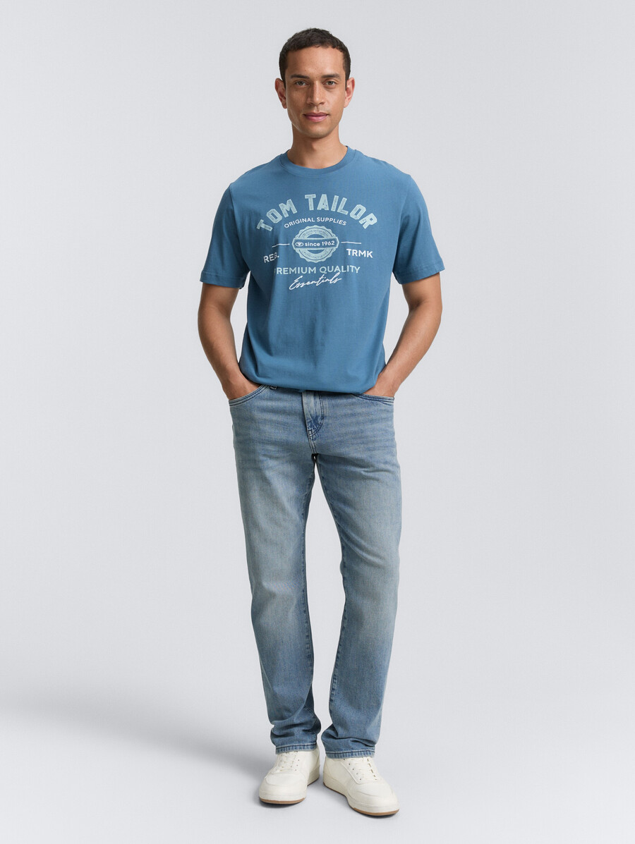 t-shirt avec imprimé logo