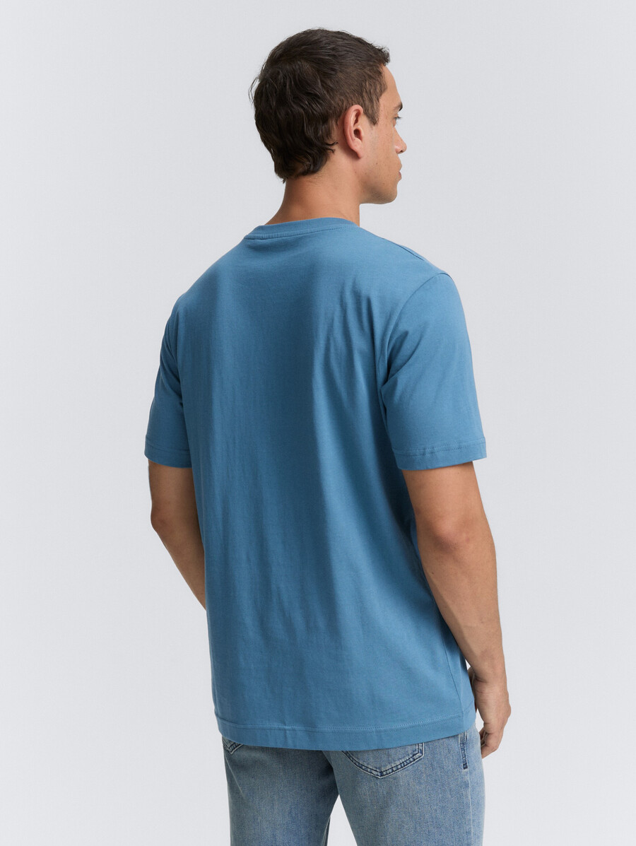 t-shirt avec imprimé logo