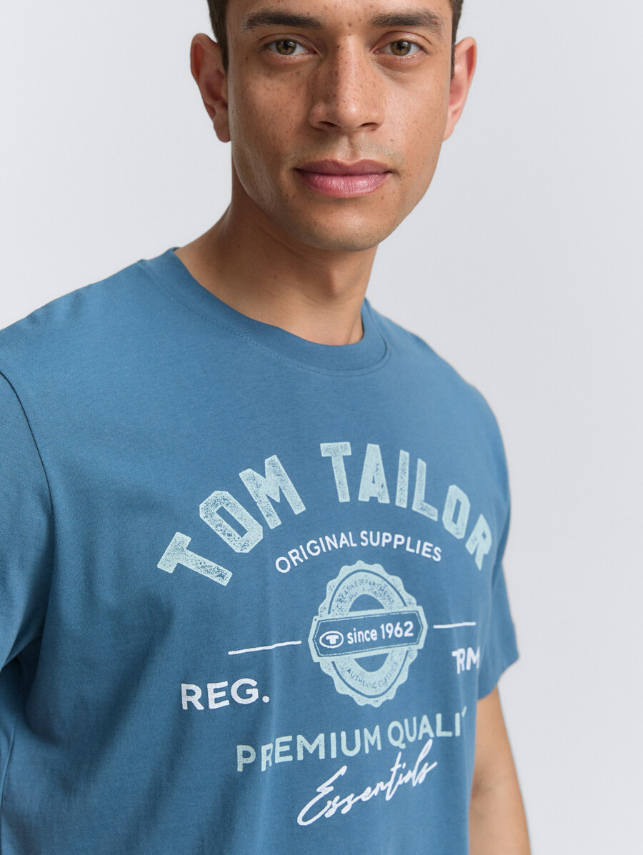t-shirt avec imprimé logo