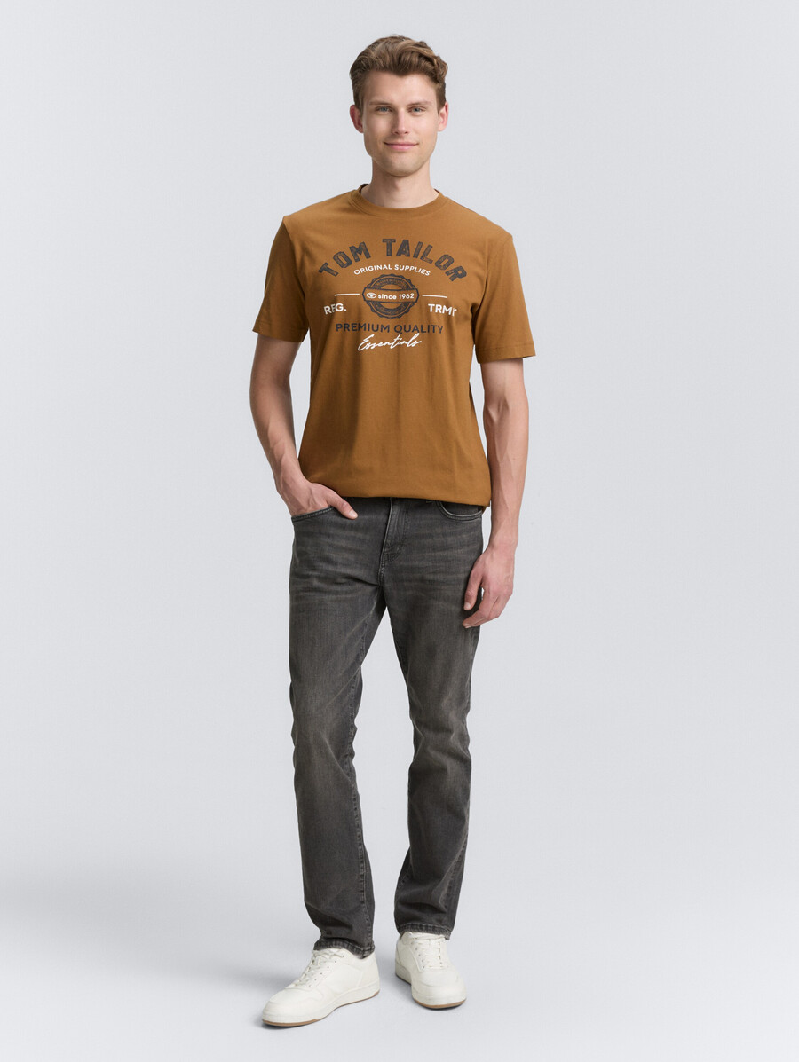 t-shirt avec imprimé logo