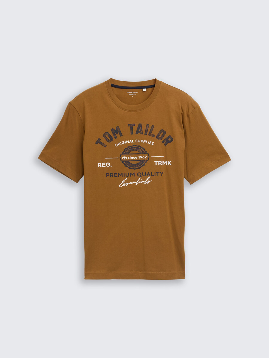 t-shirt avec imprimé logo