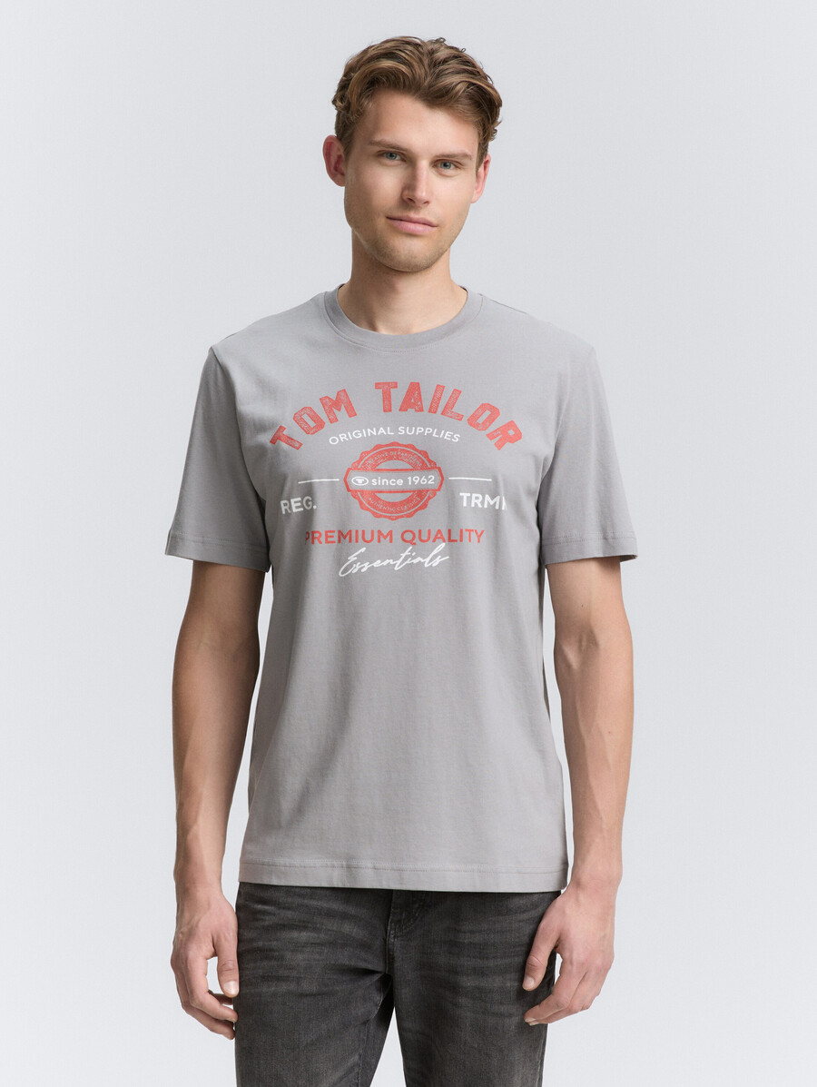 t-shirt avec imprimé logo