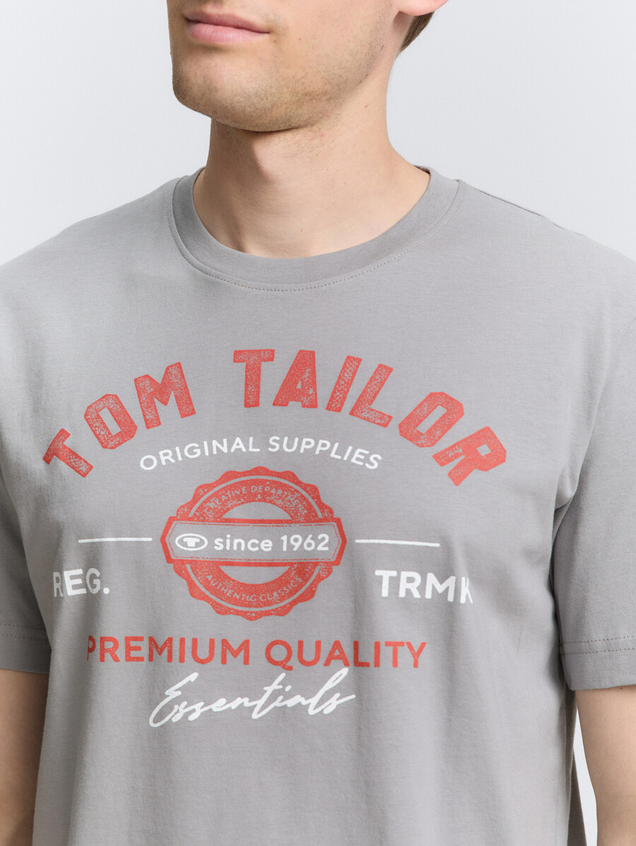 t-shirt avec imprimé logo