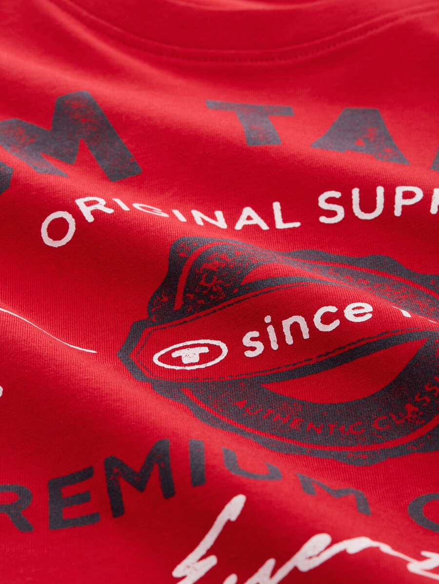 t-shirt grande taille avec logo imprimé