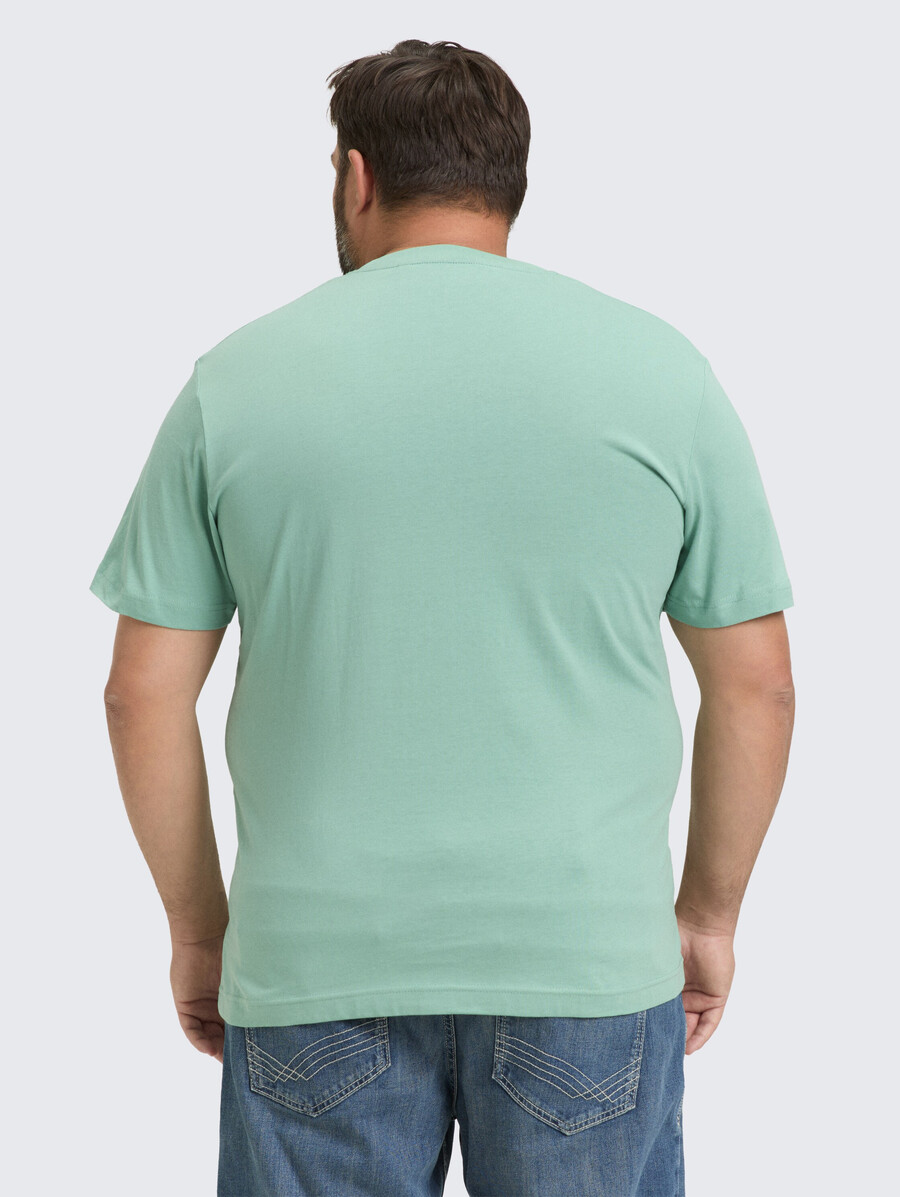t-shirt grande taille avec logo imprimé