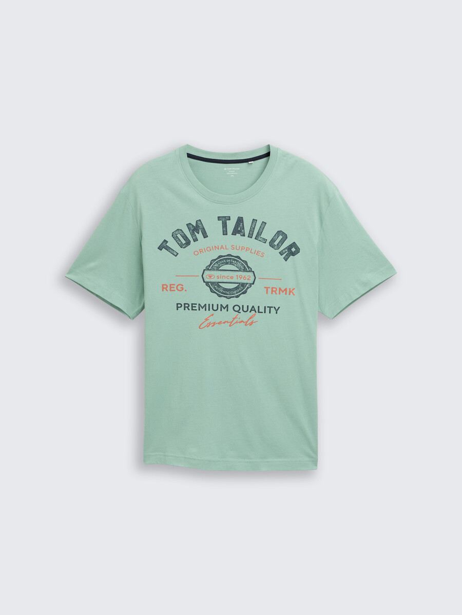 t-shirt grande taille avec logo imprimé