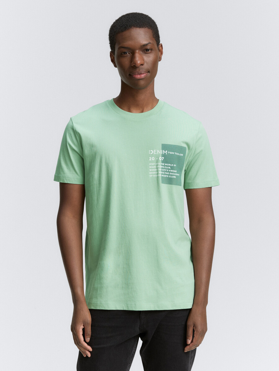t-shirt basique avec imprimé logo