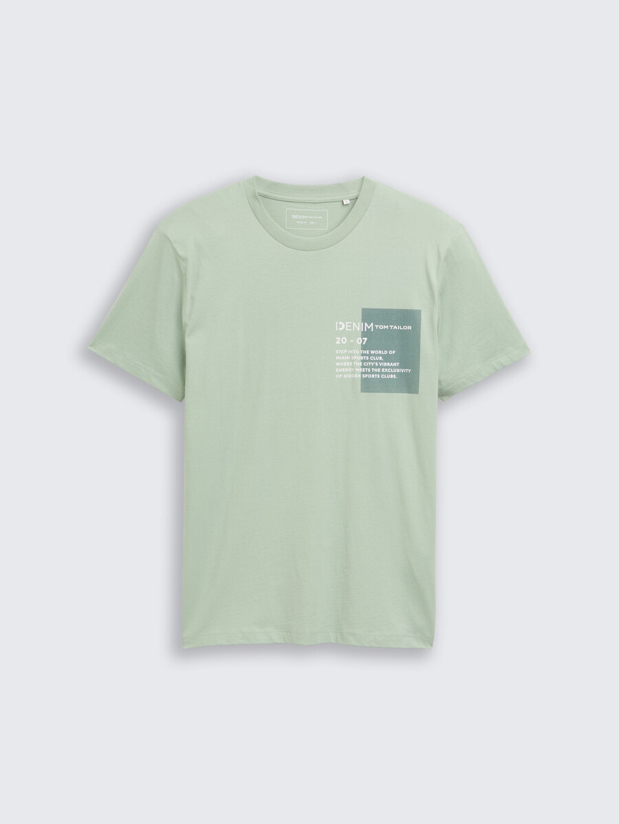 t-shirt basique avec imprimé logo