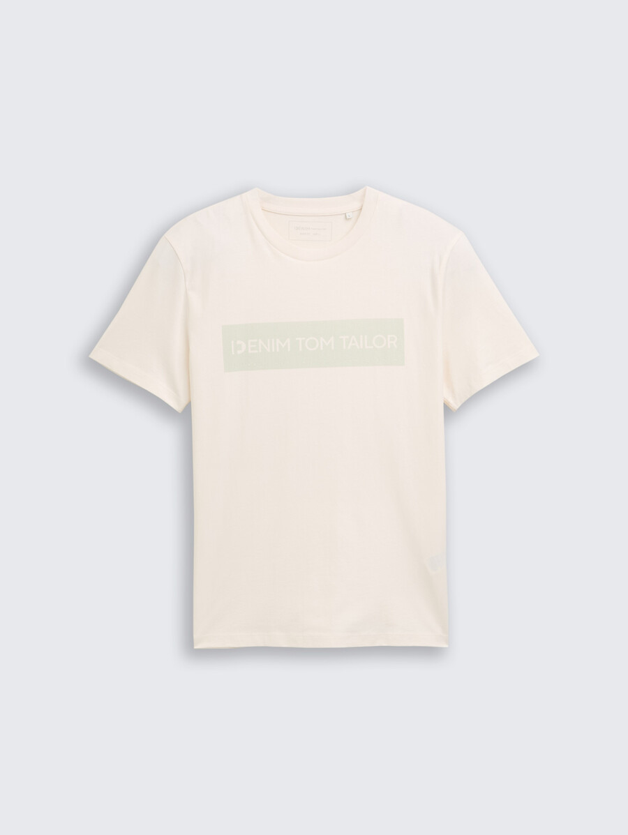 t-shirt basique avec imprimé logo