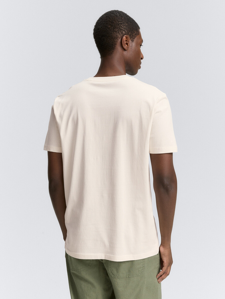 t-shirt basique avec imprimé logo