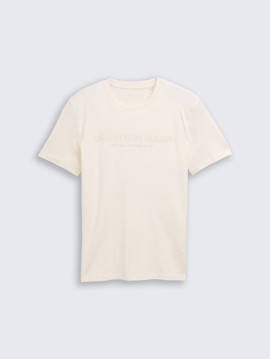 t-shirt basique avec imprimé logo