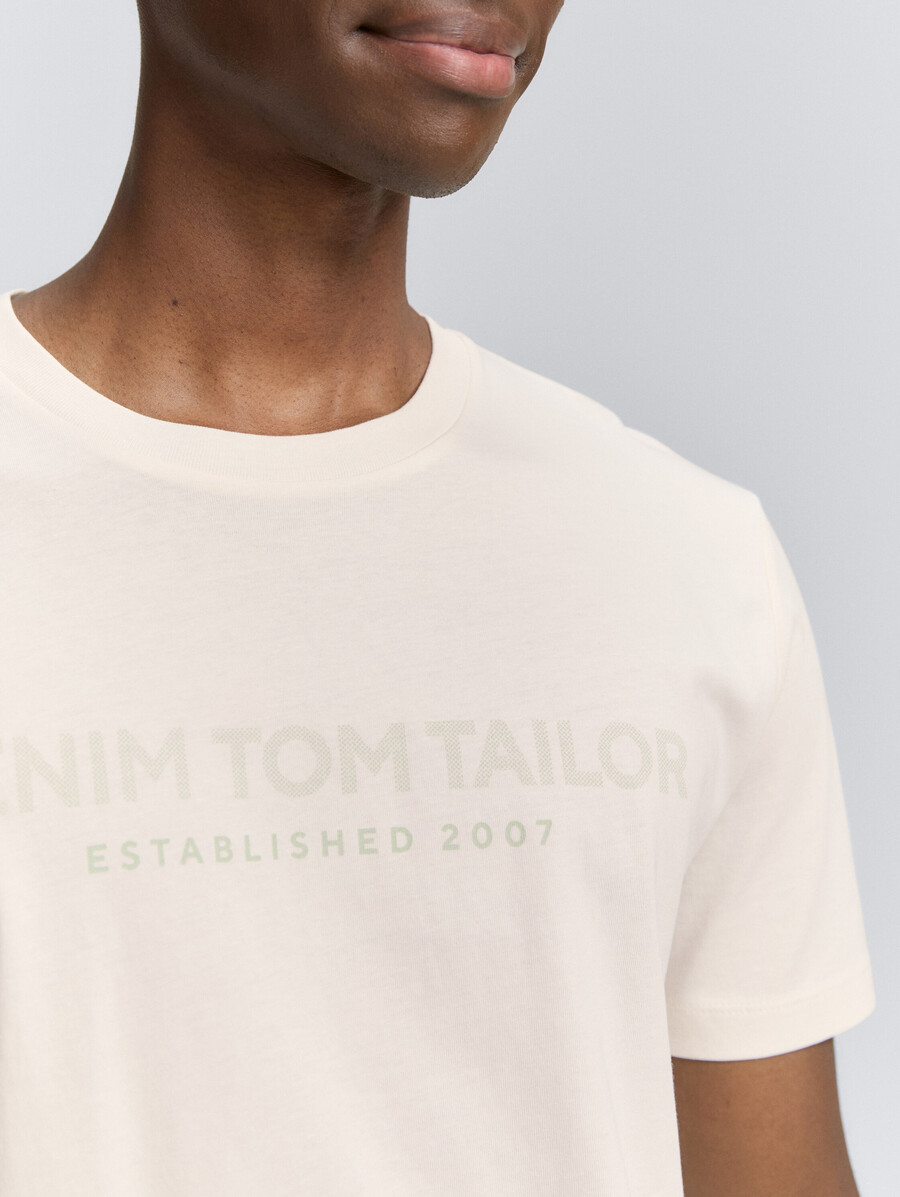 t-shirt basique avec imprimé logo