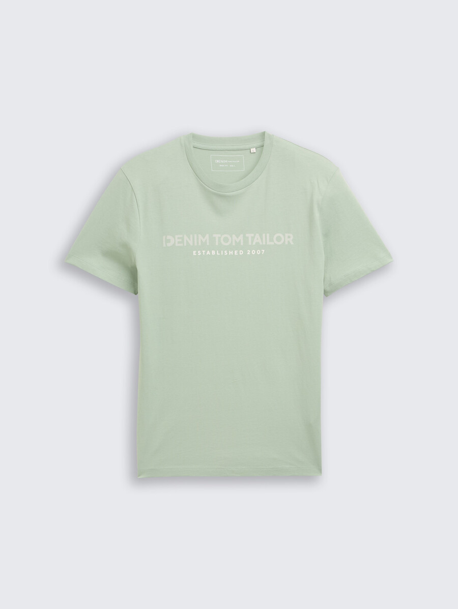 t-shirt basique avec imprimé logo
