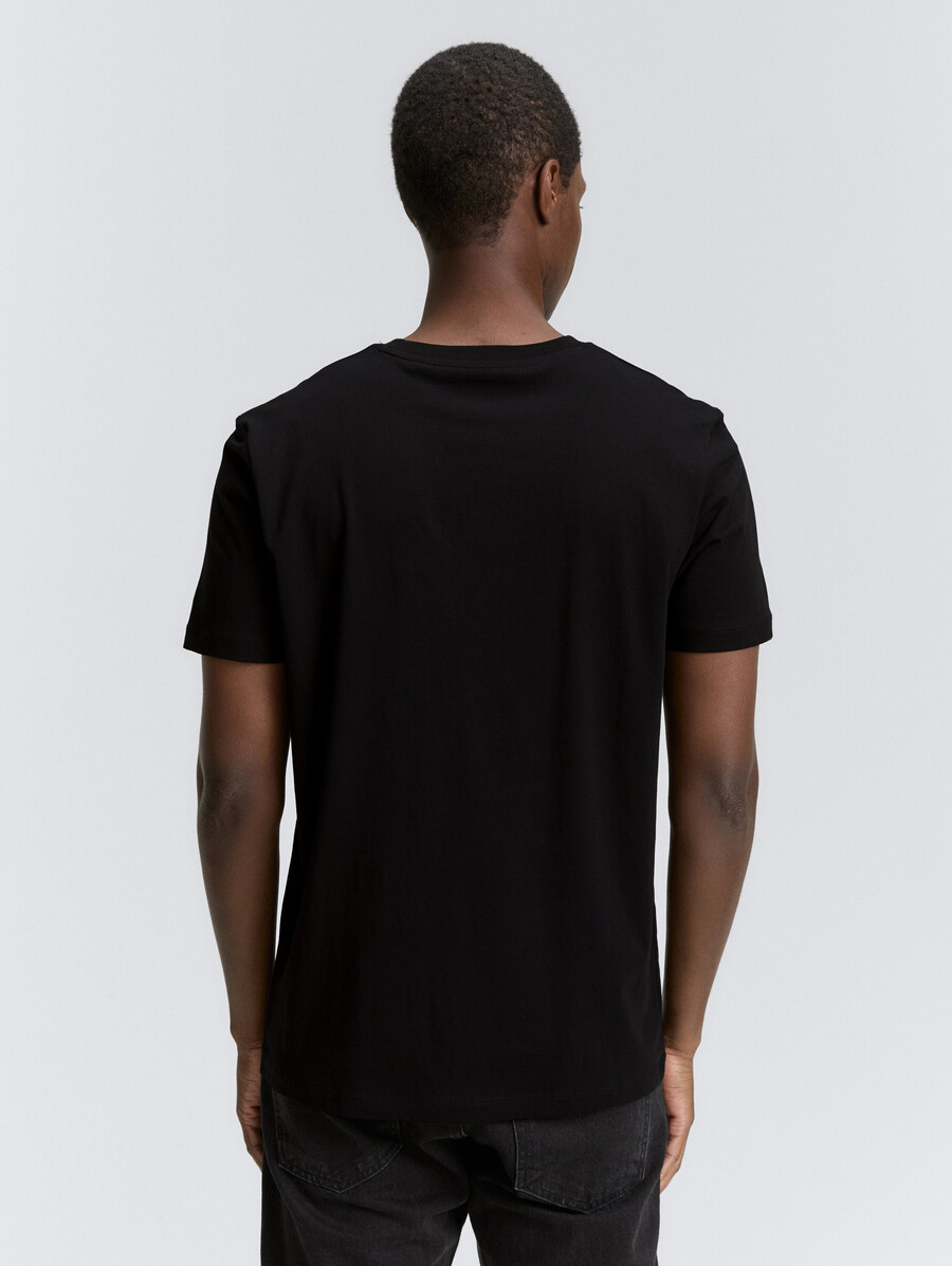 t-shirt basique avec imprimé logo