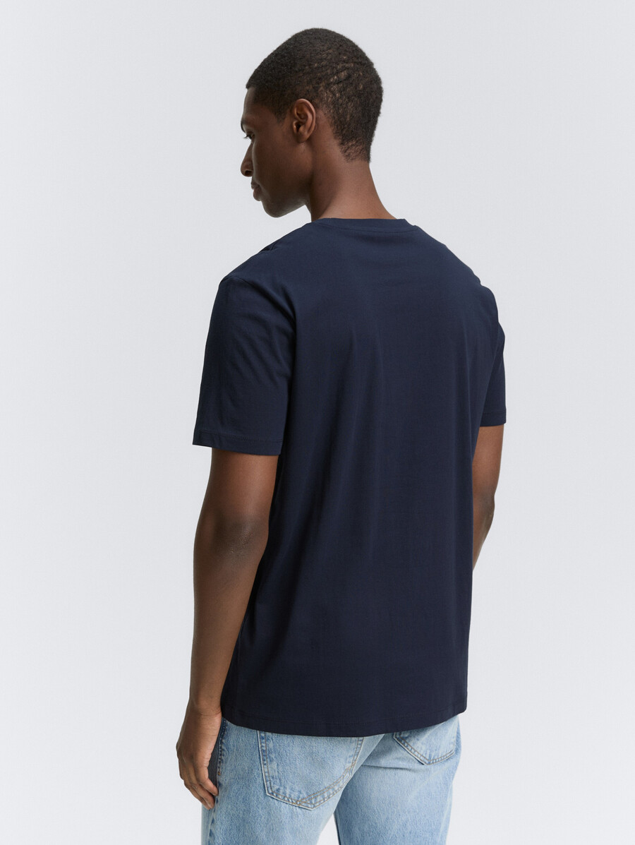 t-shirt basique avec imprimé logo
