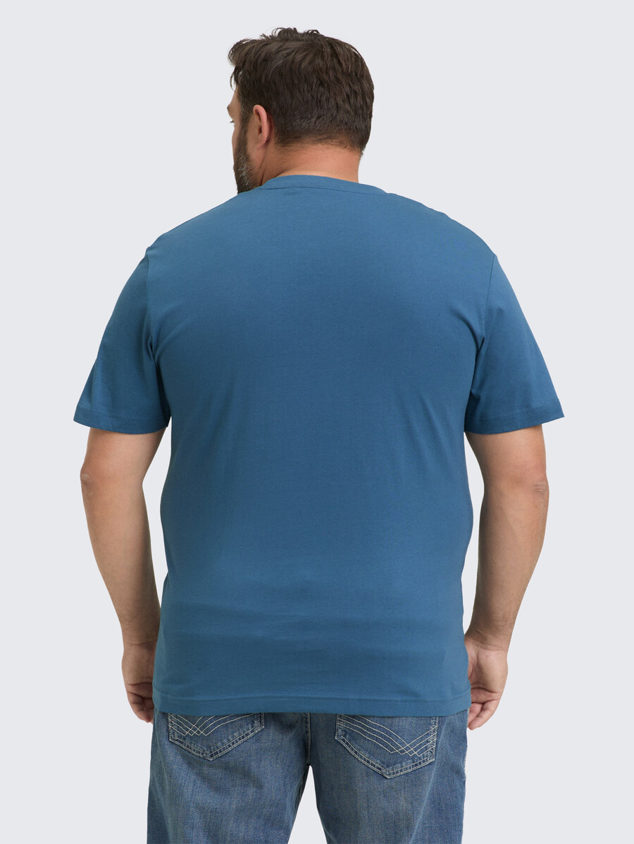 t-shirt grande taille avec logo imprimé