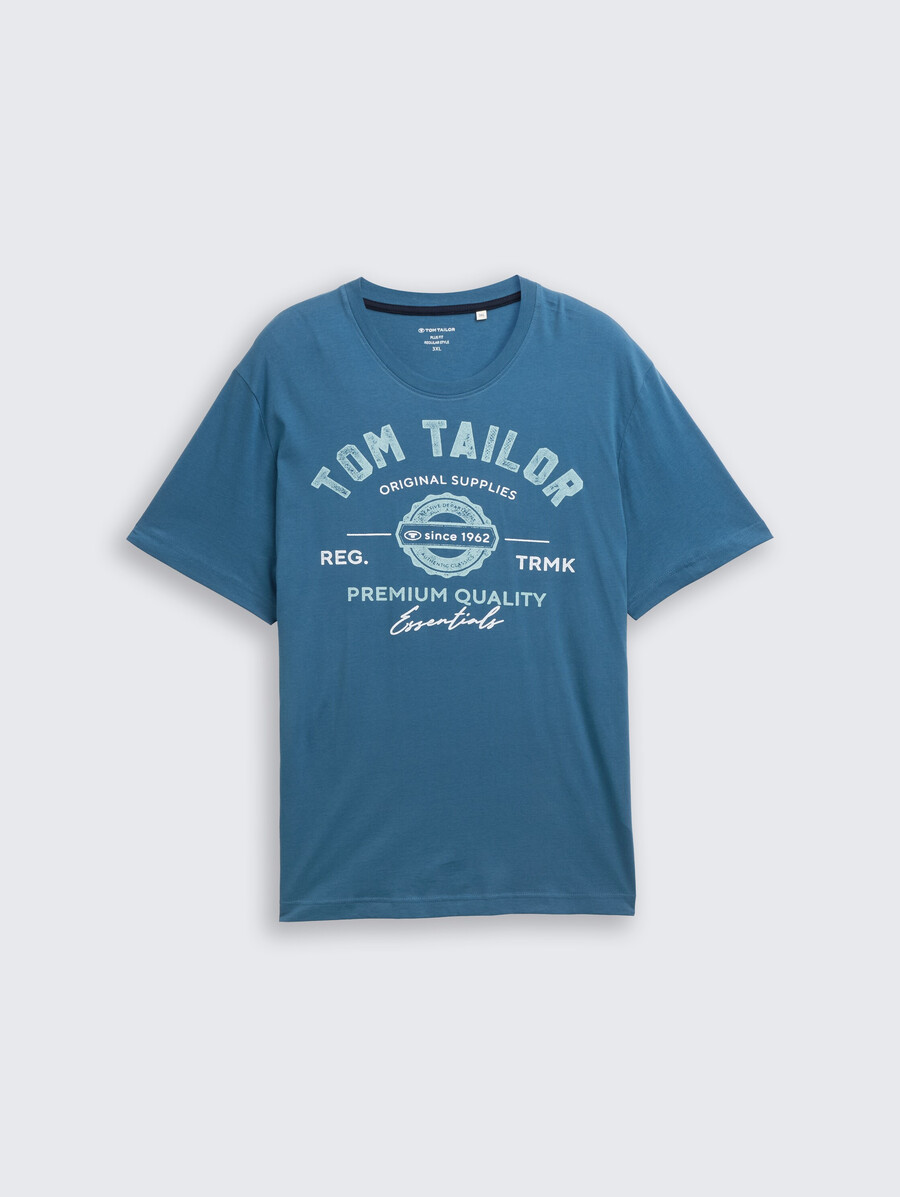 t-shirt grande taille avec logo imprimé