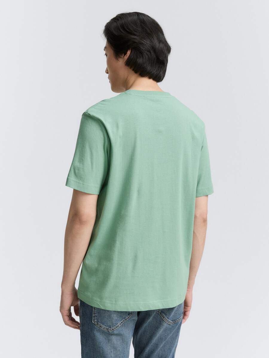 t-shirt avec imprimé logo