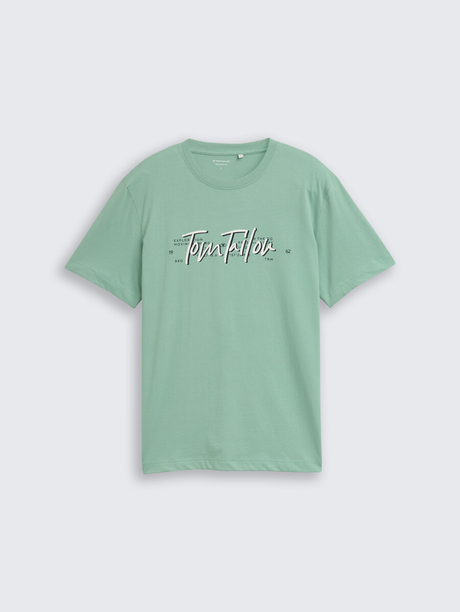 t-shirt avec imprimé logo