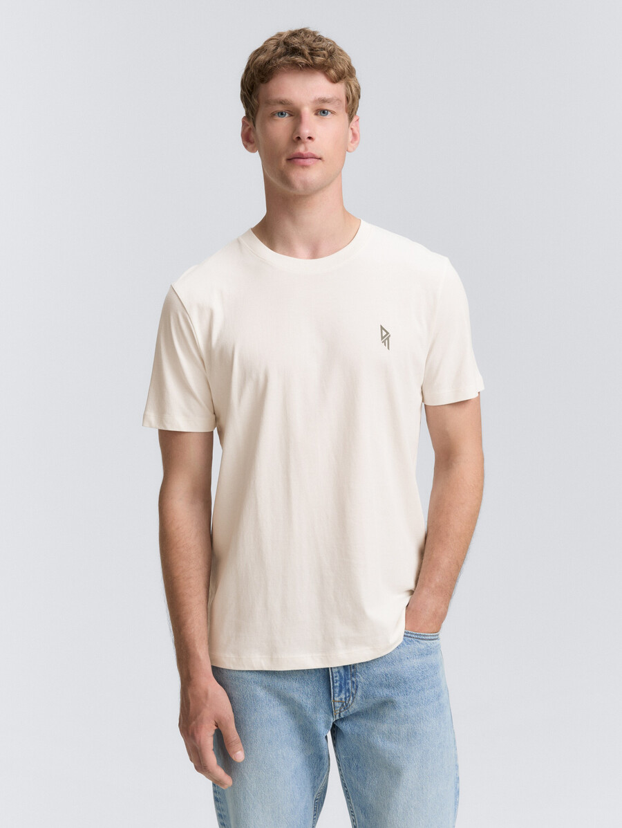 t-shirt avec impression au dos