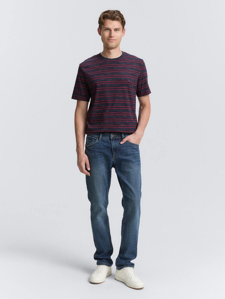 t-shirt à rayures
