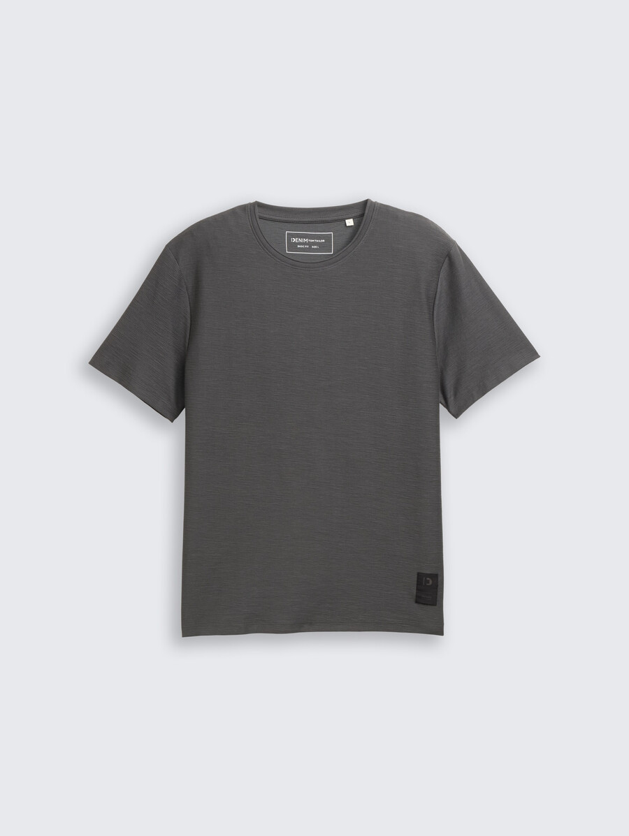t-shirt texturé