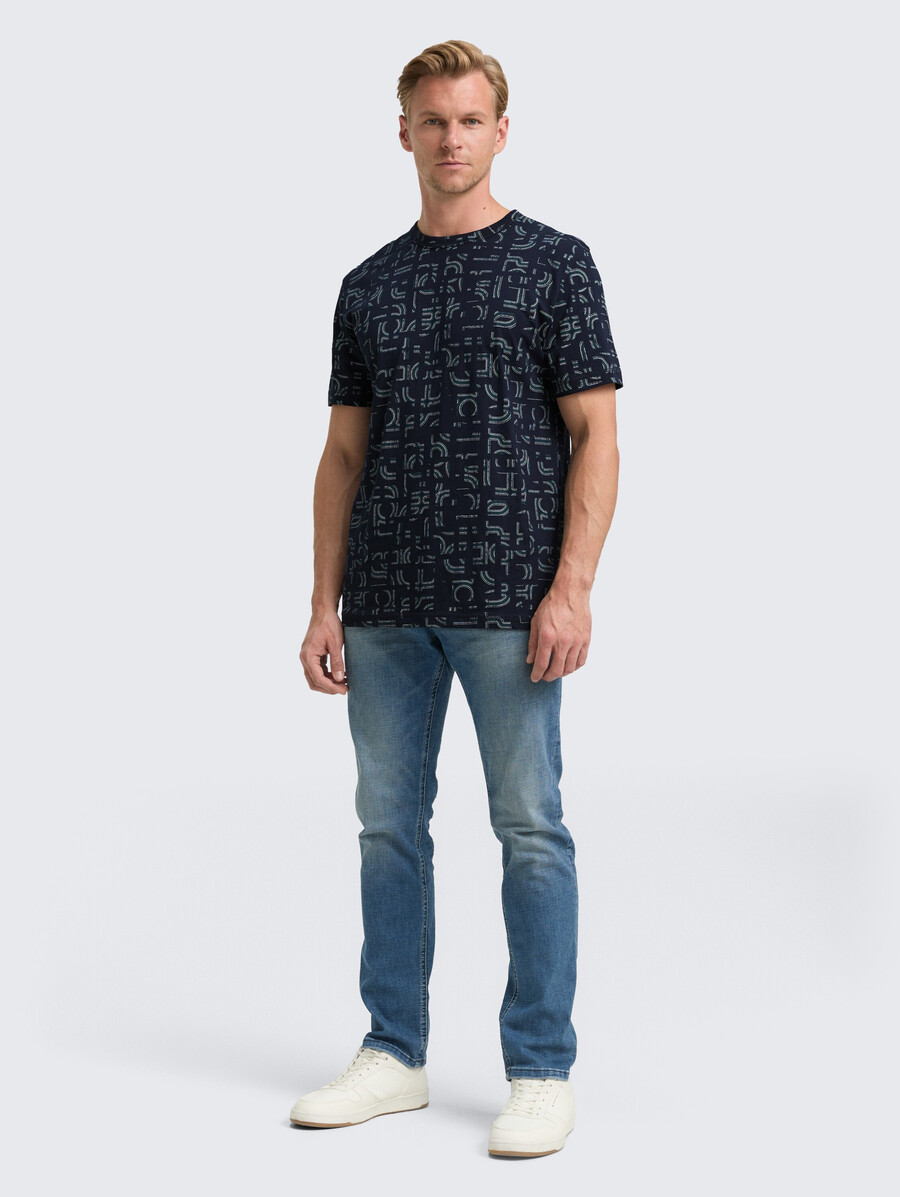 t-shirt à imprimé intégral