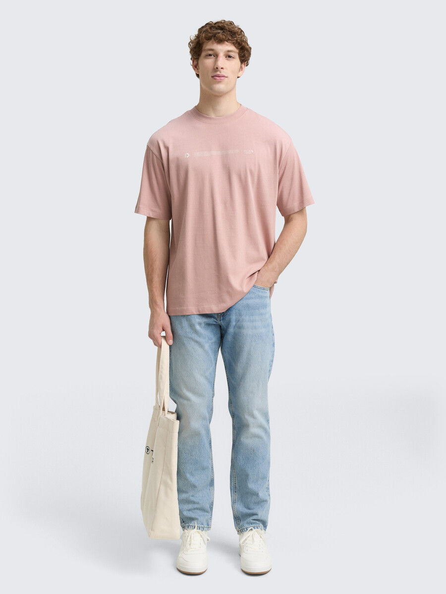 t-shirt en jersey épais imprimé