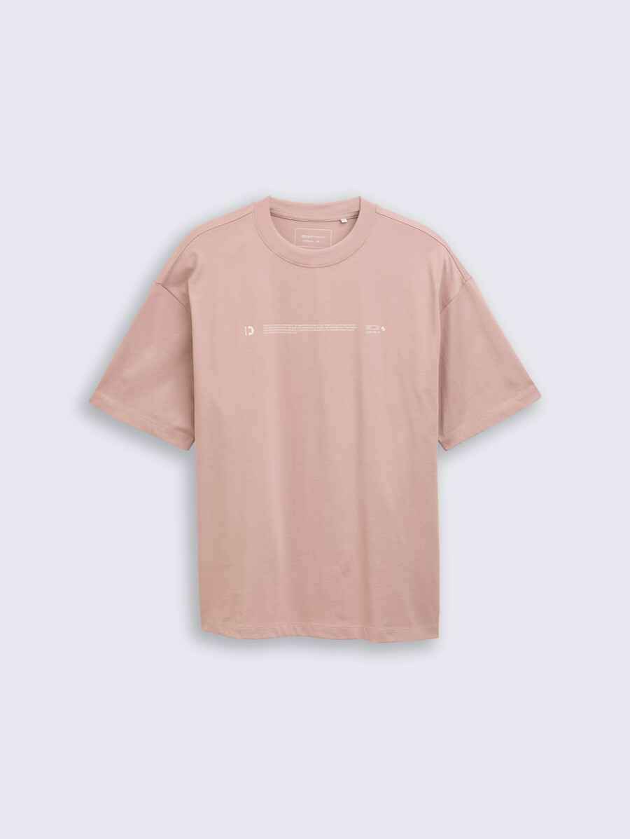 t-shirt en jersey épais imprimé