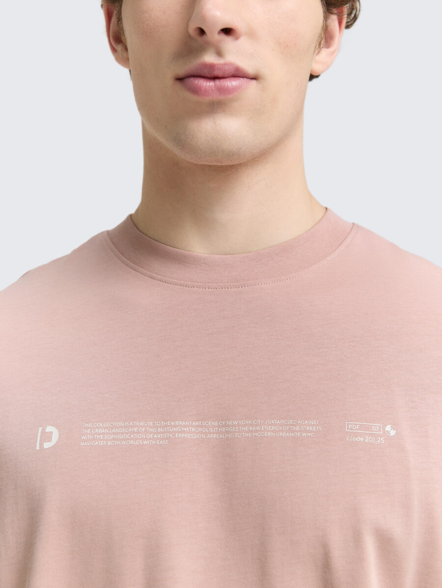 t-shirt en jersey épais imprimé