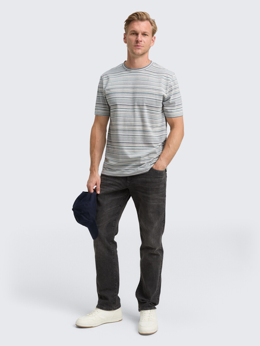 t-shirt à rayures
