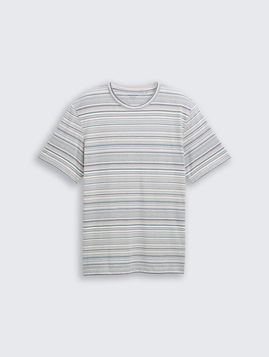 t-shirt à rayures