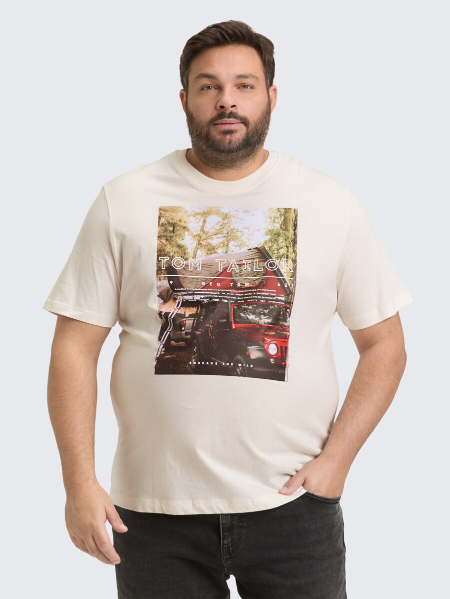t-shirt grande taille avec impression photo