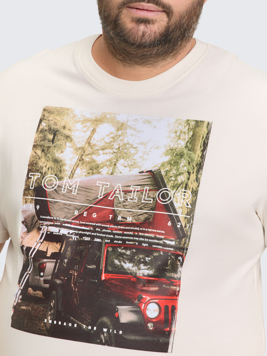 t-shirt grande taille avec impression photo