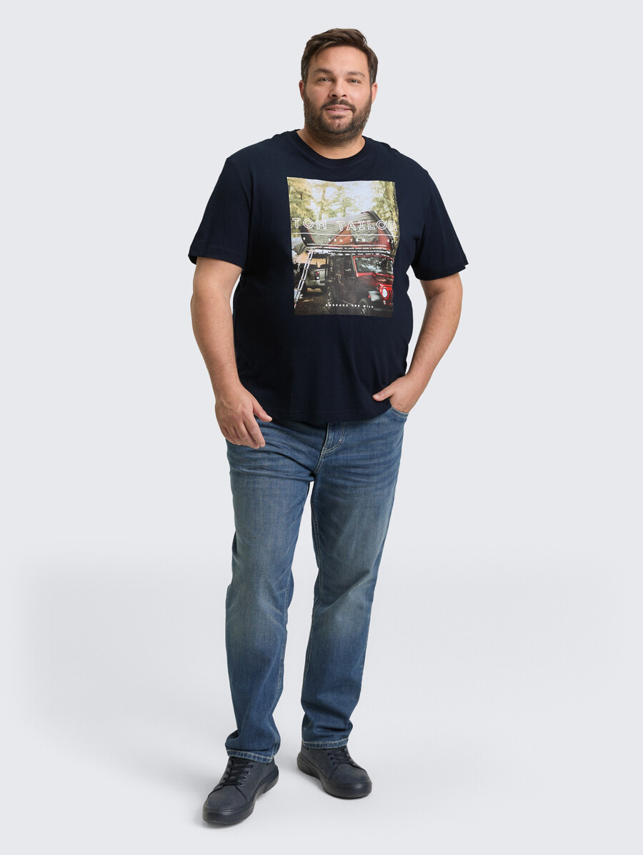 t-shirt grande taille avec impression photo