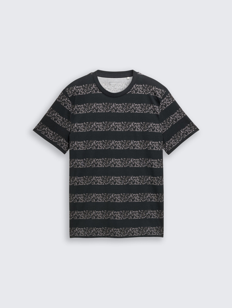 t-shirt à rayures