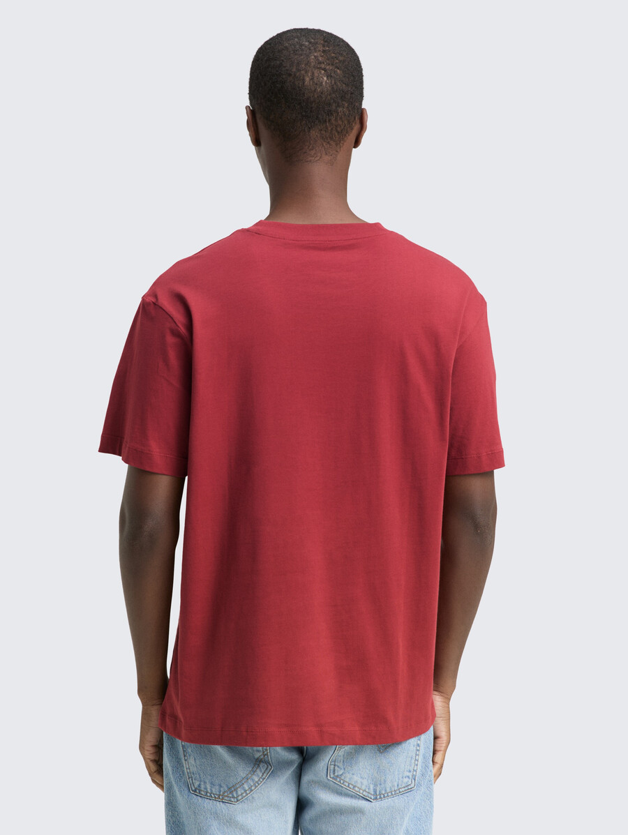 t-shirt en coton à coupe décontractée
