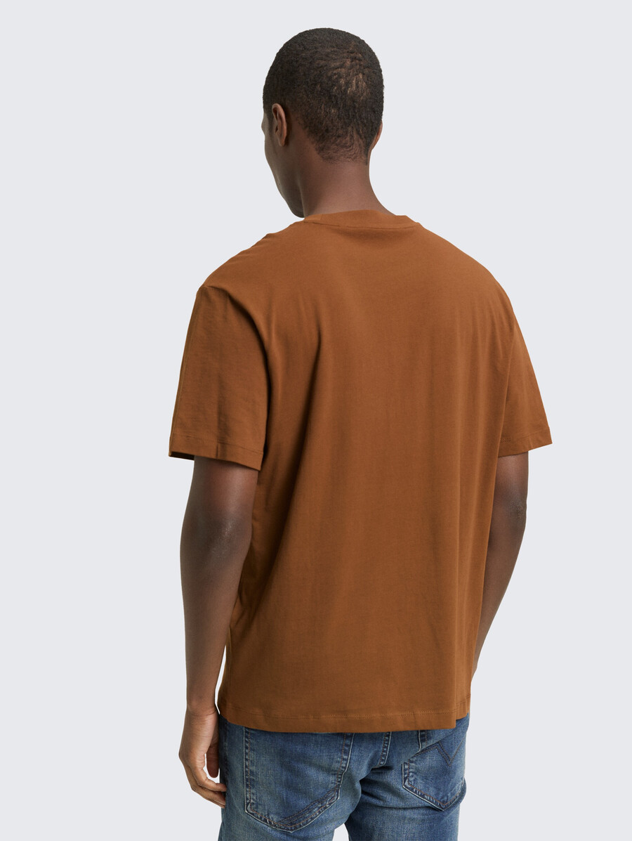 t-shirt en coton à coupe décontractée