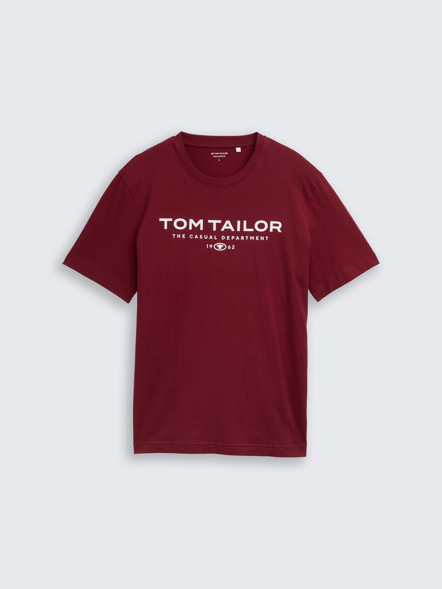 t-shirt en coton avec logo imprimé