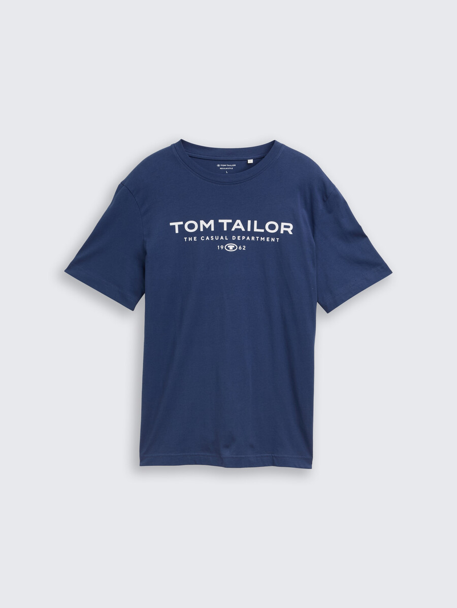 t-shirt en coton avec logo imprimé