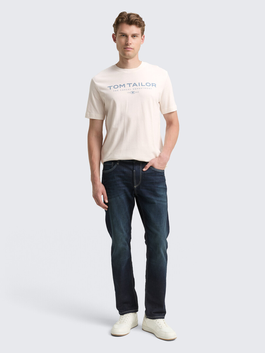t-shirt en coton avec logo imprimé