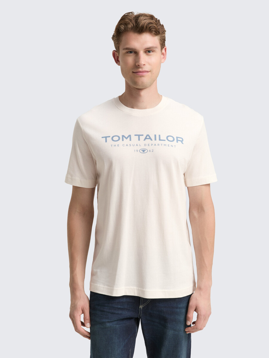 t-shirt en coton avec logo imprimé