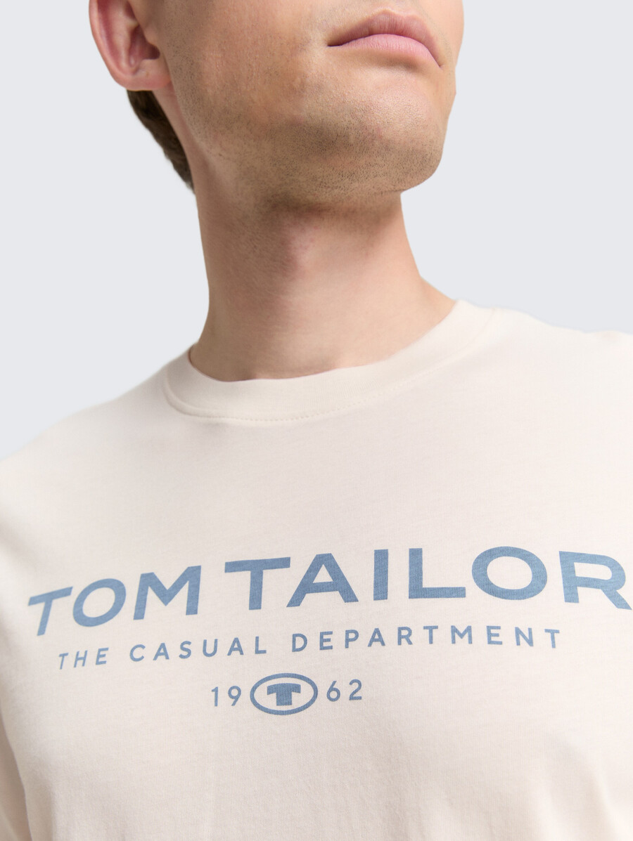 t-shirt en coton avec logo imprimé