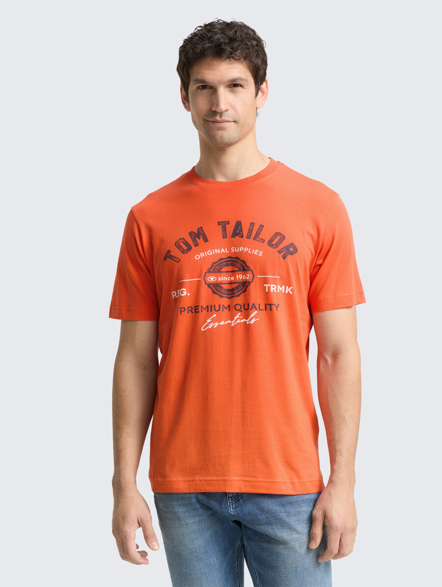t-shirt avec imprimé logo