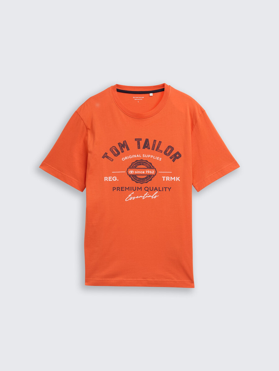 t-shirt avec imprimé logo