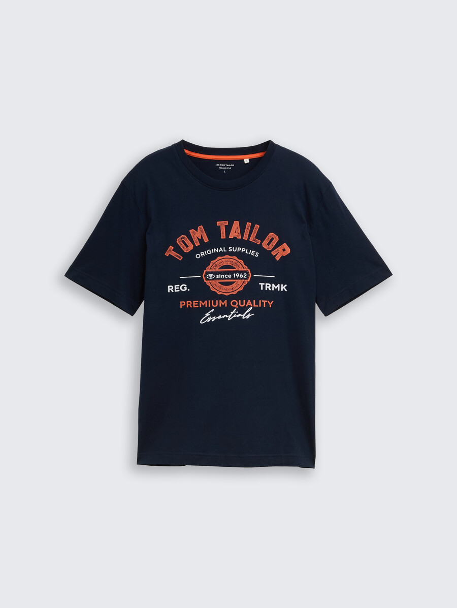 t-shirt avec imprimé logo