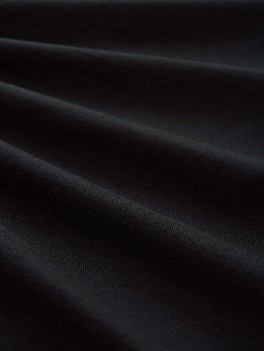 chemise à manches longues coupe ajustée et extensible